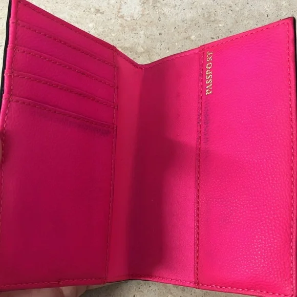 Hot Pink Victoria Secret Wallet and Passport Case - Picture 2 of 4